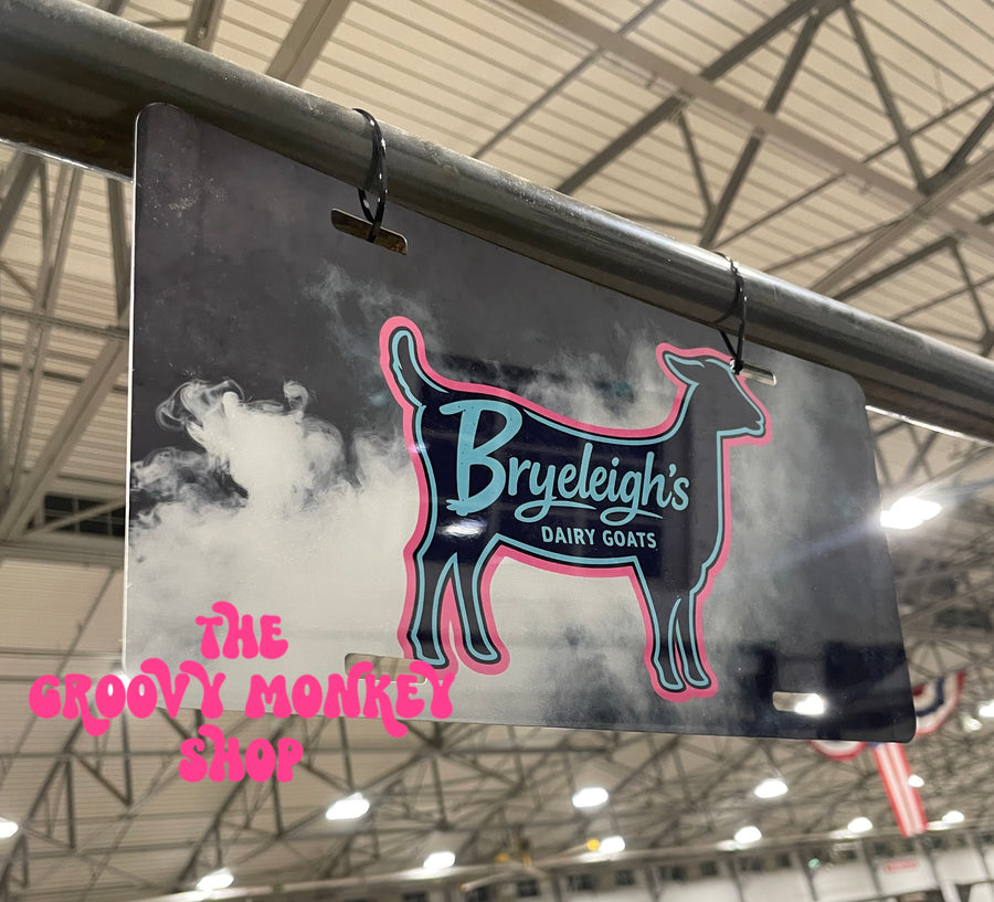 Custom Livestock Stall Sign